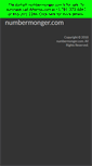Mobile Screenshot of numbermonger.com